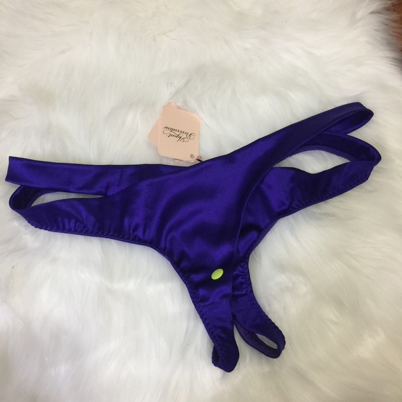 NWT Agent Provocateur Janet Ouvert Thong AP4 - Picture 4 of 5